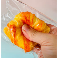Breakfast Squishy Croissant soft sensory fidget toy