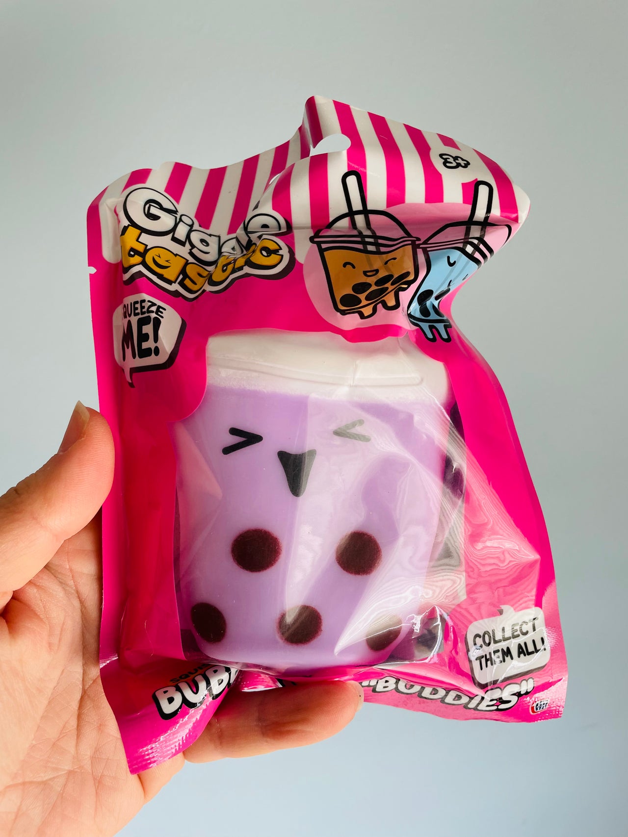🧋💜 Purple Bubble Tea Buddy Squishy Toy