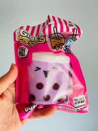 🧋💜 Purple Bubble Tea Buddy Squishy Toy
