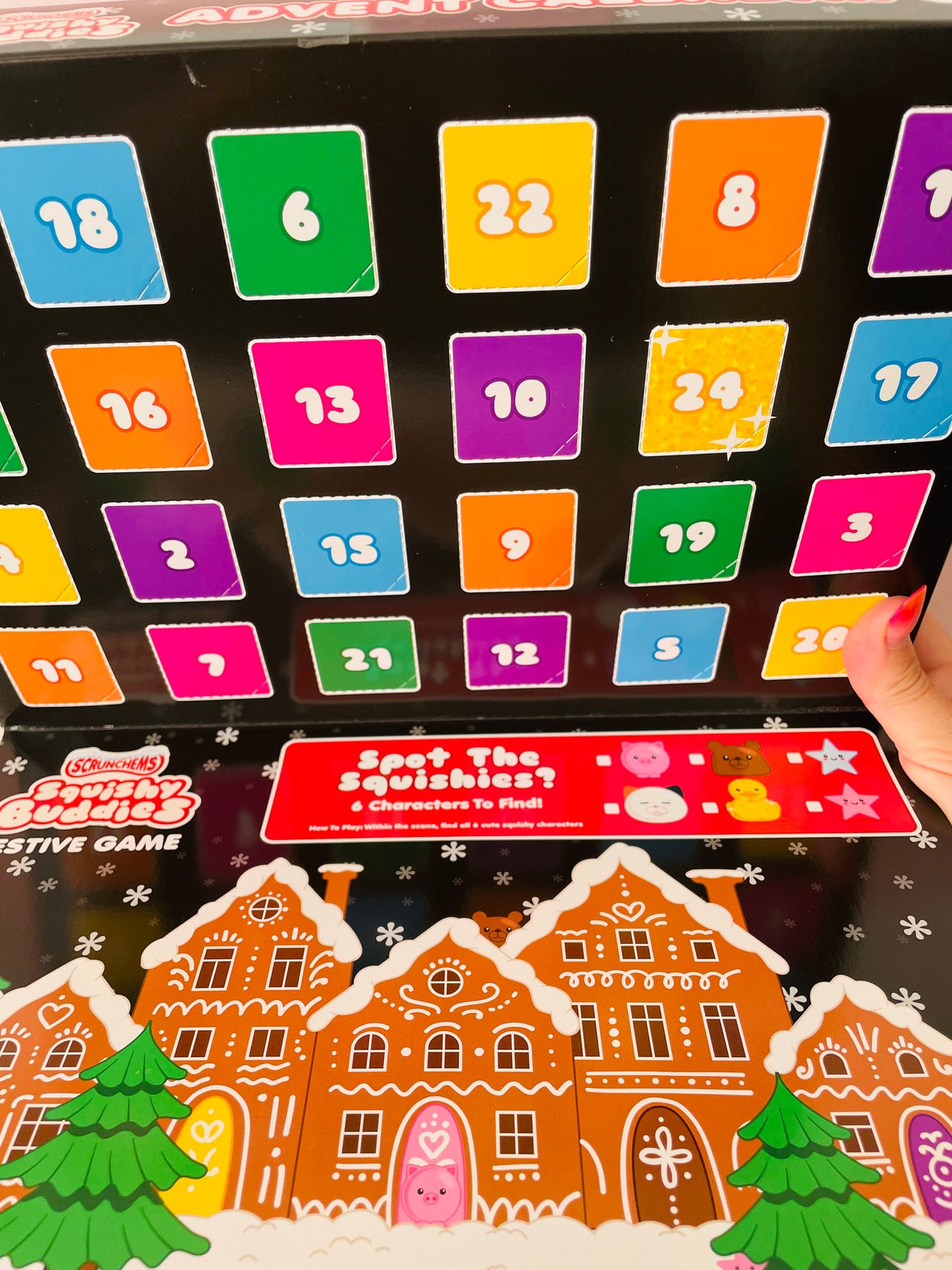 🎄🎁 Scrunchems Squishy Buddies Advent Calendar | 24 Squishy Sensory Toys ✨