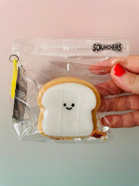 🍞🥓 Scrunchems Sticky Squishy Tic-Tac Toast | Interactive Breakfast Sensory Fidget Toy ✨