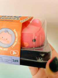 🥟🐷🐼 Bao Buddies 2-Pack | Pig & Panda Squishy Sensory Fidget Toys