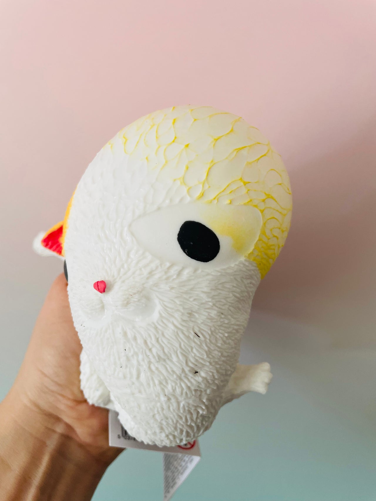 🧡🤍 Squidgy Cat | White & Orange Super Soft Sensory Stress Relief Fidget Toy ✨