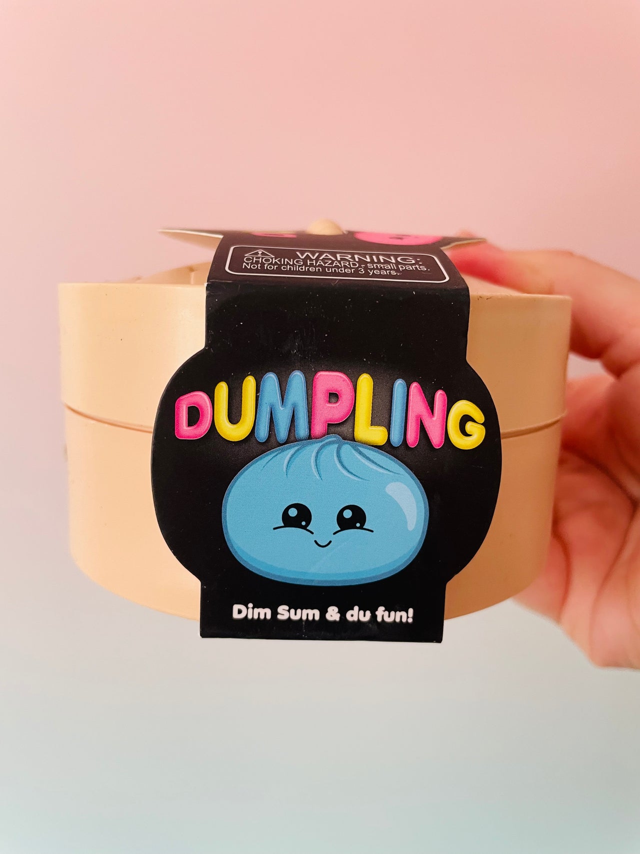 🥟💖 Scrunchems Dumpling Squishy | Soft Sensory Stress Relief Fidget Toy ✨