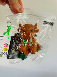 🐮🤎 Scrunchems Taba Sticky Squishy Highland Cow Sensory Toy