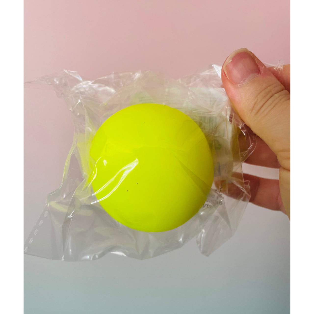 💛🟡 Neon Super Squish Ball | Yellow Stress Relief Sensory Fidget Toy ✨