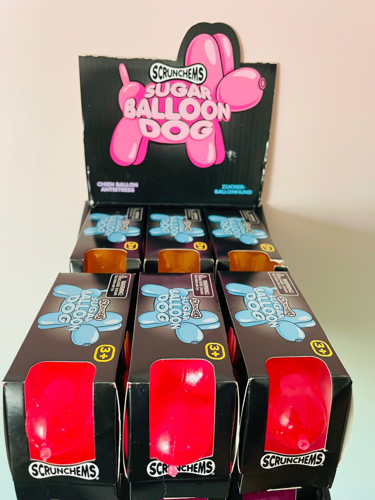 Scrunchems Sugar Balloon Dog Sugar-Filled Sensory Fidget Toy 