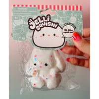 Jelli Squishy Pets Taba White Bunny Rabbit Squishy Toy by Keycraft UK
