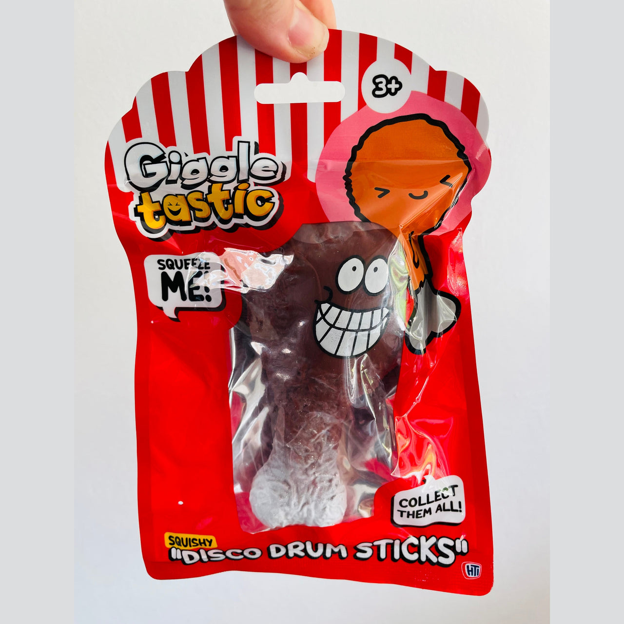 🟤🥁 Dark Brown Disco Drumstick Sensory Toy ✨