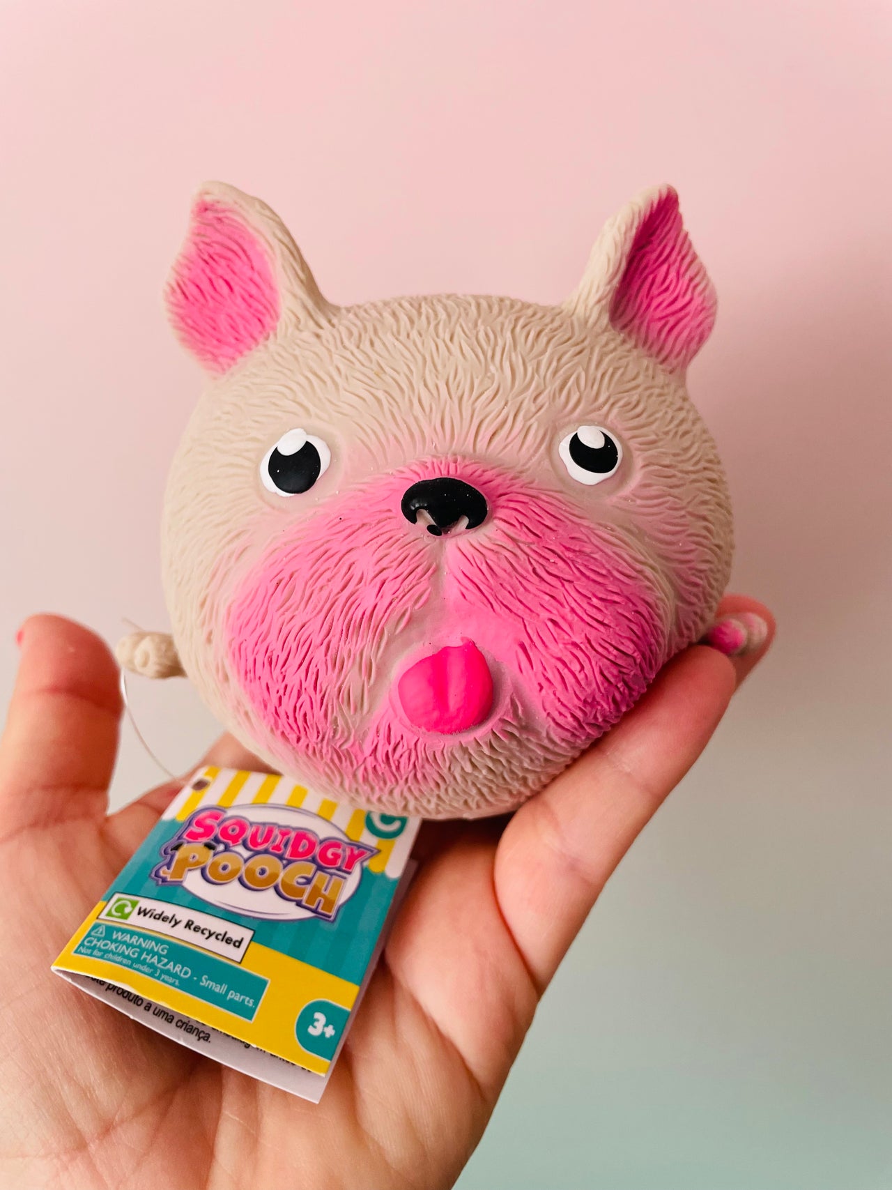 🤍🐶 French Bulldog Squidgy Pooch | Super Soft Squeezy Sensory Stress Relief Fidget Toy ✨