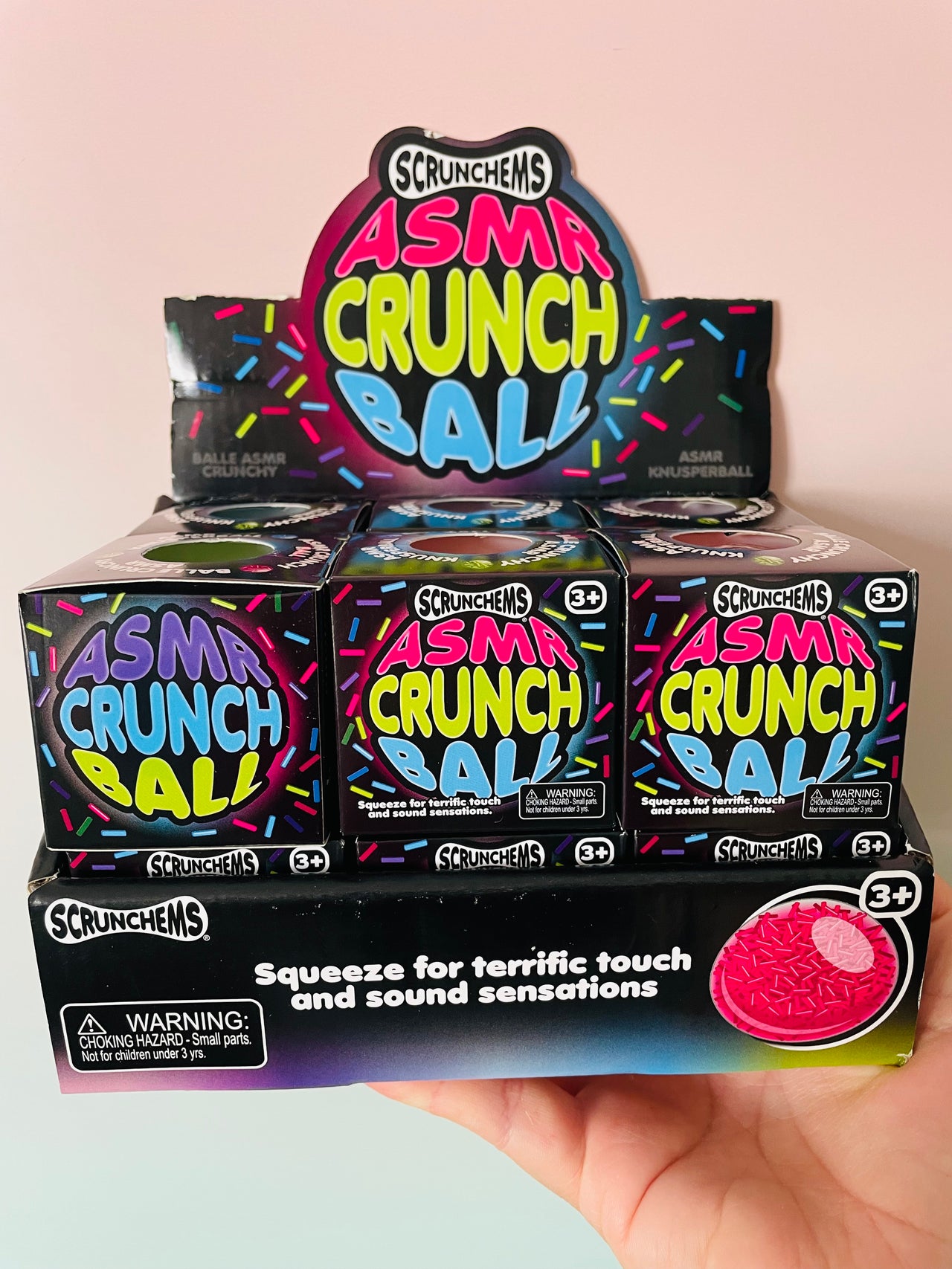 Scrunchems Bingsu Bead Ball Crunchy ASMR Sensory Fidget Toy