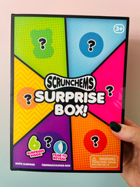 🎁✨ Scrunchems Surprise Box – 6 Hidden Sensory Toys