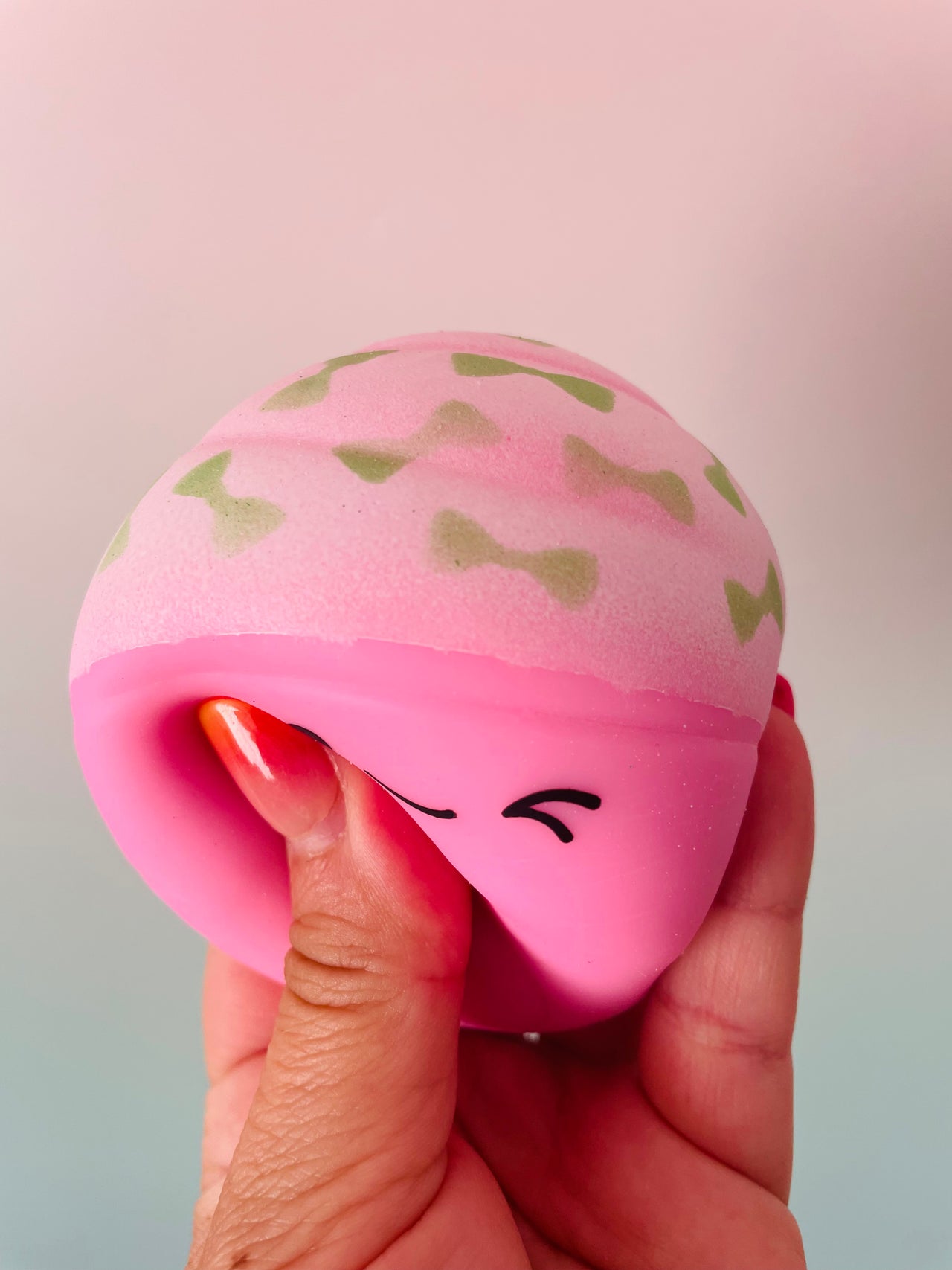 Cupcake Cuties Pastel Pink Squishy Toy