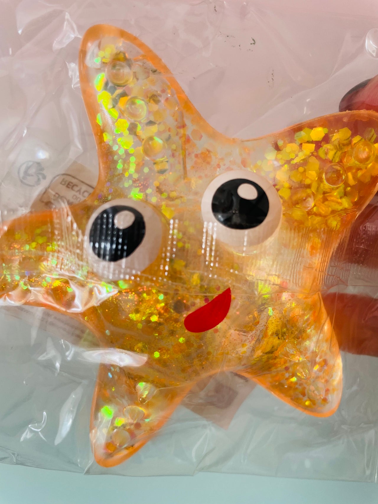 Orange Starfish Squishy - Sugar-Filled Sensory Toy - Neko Squish Co
