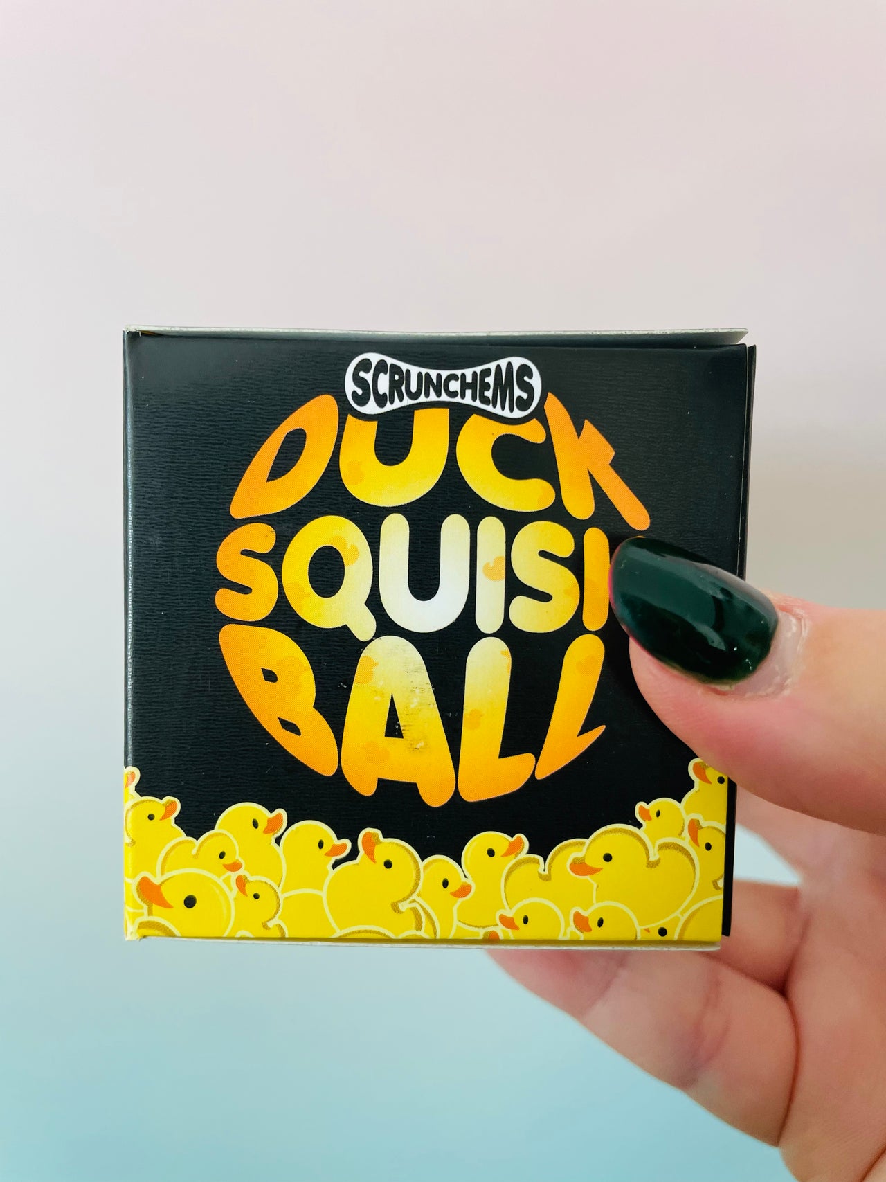 🦆💛 Scrunchems Duck Squish Ball | Duck-Themed Sensory Fidget Toy