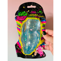 Blue Sugar Baby Squishy glitter sugar-filled sensory toy UK