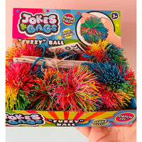 Rainbow Fuzzy Ball soft spiky sensory fidget toy