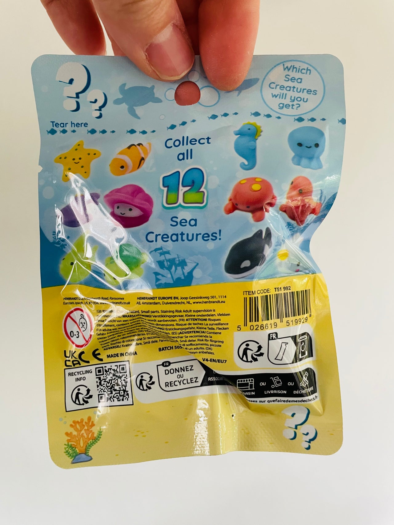 🐠🌊 Sealife Surprise Squishy Duo – Mystery Ocean Sensory Toy ✨🐙