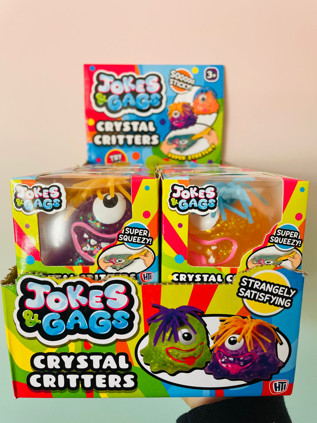💎✨ Crystal Critters | Cute Squeezy Sensory Fidget Toy