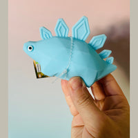 🦕💙 Squishy Dinosaur Blue Stegosaurus Sensory Toy