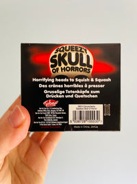 💀🖤 Scrunchems Squeezy Skull of Horrors Squishy Toy