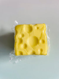 🧀✨ Slow Rise Squishy Cheese – 5cm Kawaii Sensory Fidget Toy ✨🧀
