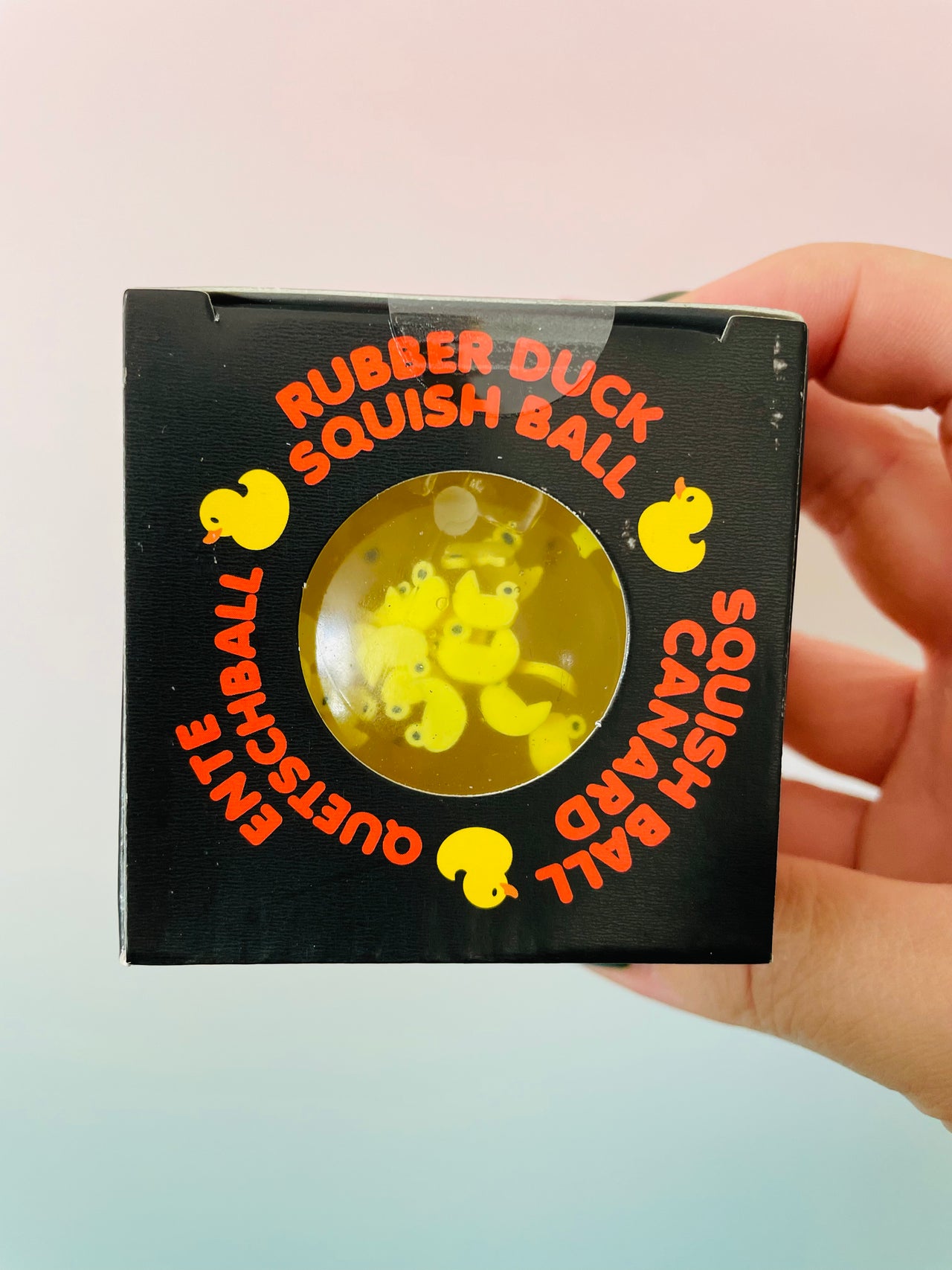 🦆💛 Scrunchems Duck Squish Ball | Duck-Themed Sensory Fidget Toy