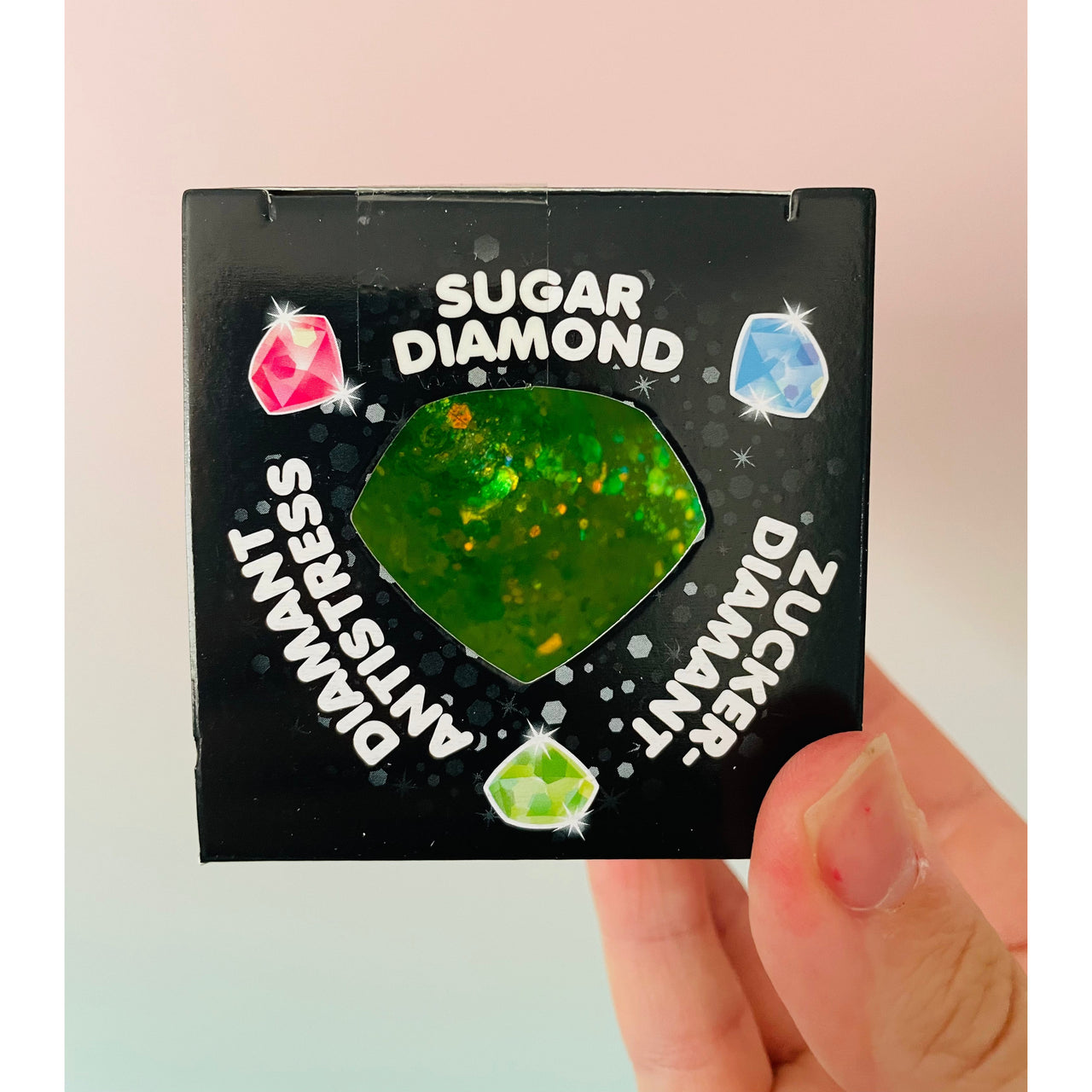 💎✨ Scrunchems Sugar Diamond | Sparkly Diamond Sensory Stress Relief Fidget Toy ✨