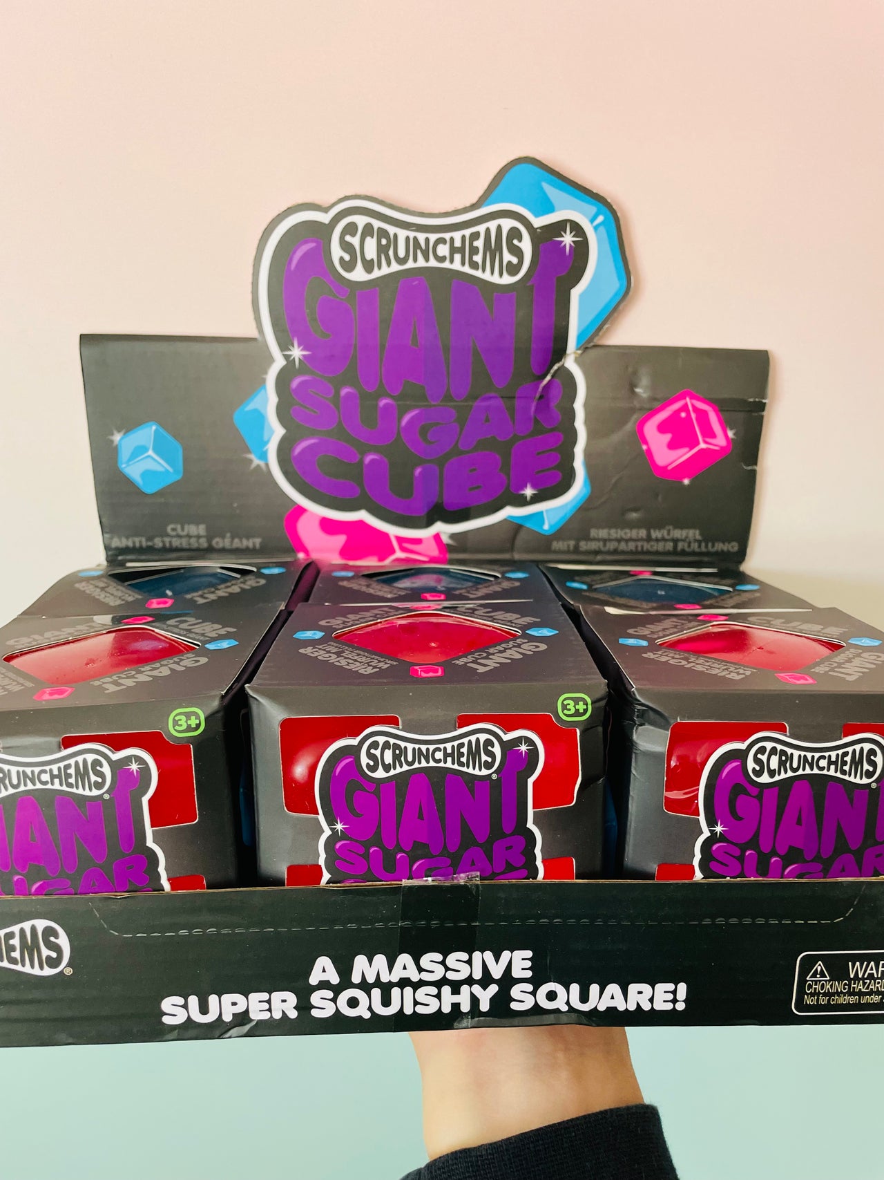 🍬🧊 Scrunchems Giant Sugar Cube | Satisfying Sugar-Filled Squishy