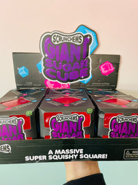 🍬🧊 Scrunchems Giant Sugar Cube | Satisfying Sugar-Filled Squishy