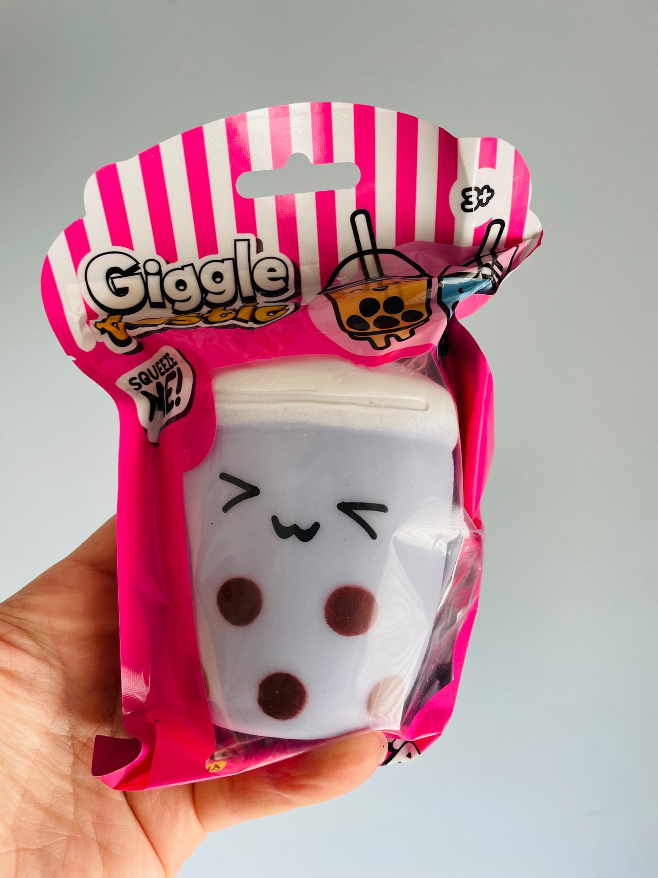 🧋💙 Blue Bubble Tea Buddy Squishy Toy