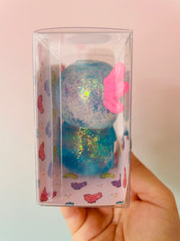 Blue Axolotl Squishy - Sparkly Sensory Toy - Neko Squish Co