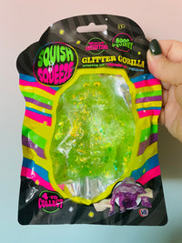 💚🦍 Green Glitter Gorilla | Sugar Squishy