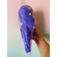Purple jumbo squid squishy stretchy sensory toy UK