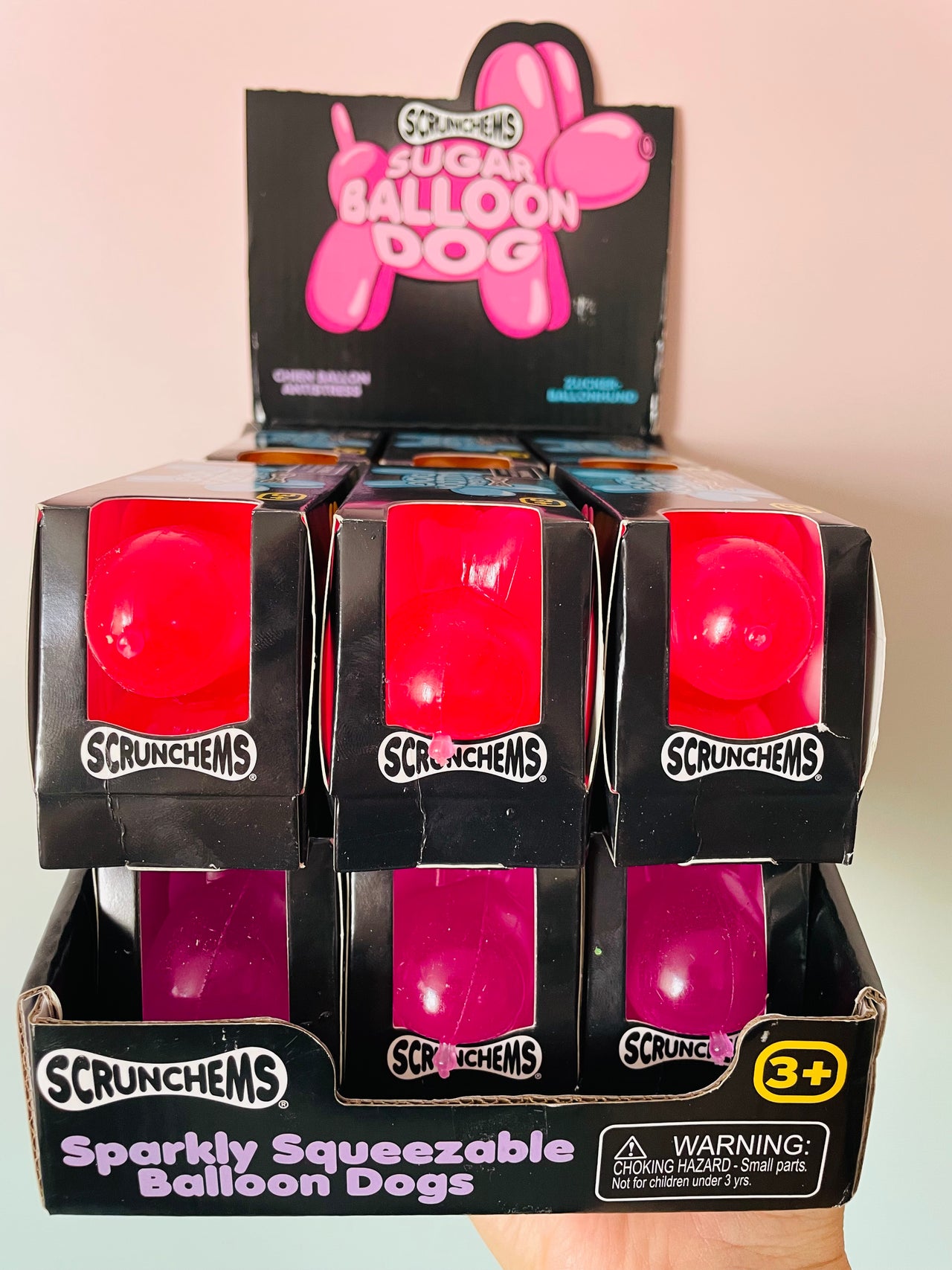 Scrunchems Sugar Balloon Dog Sugar-Filled Sensory Fidget Toy 