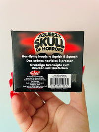 Scrunchems Squeezy Skull of Horrors Squishy Toy