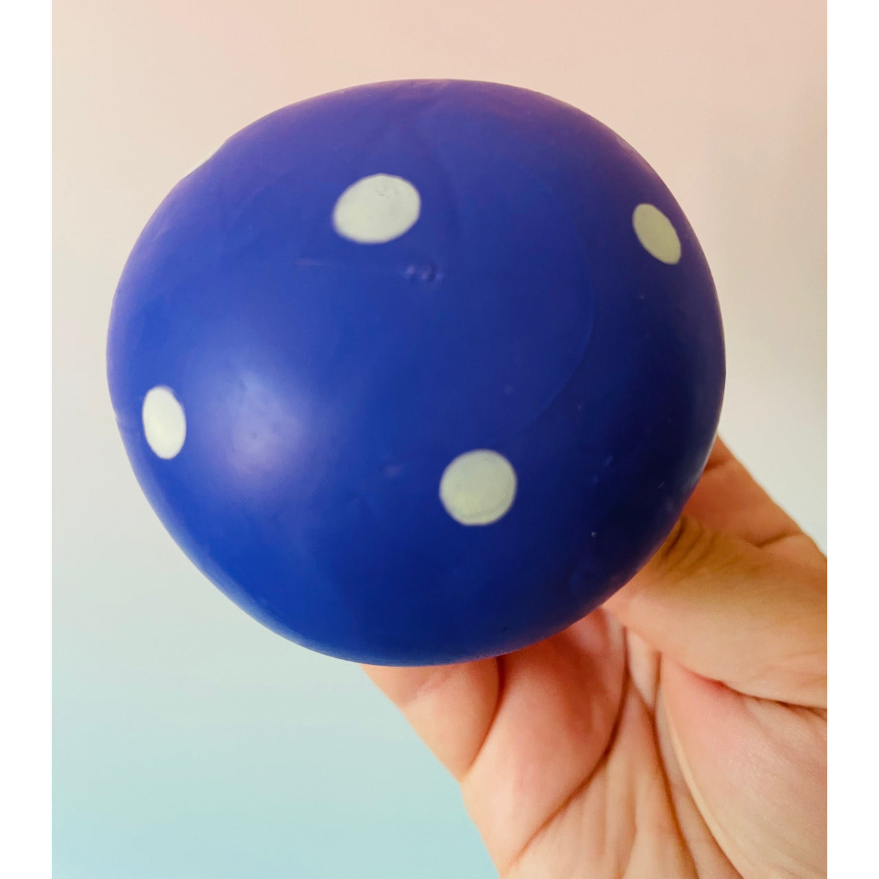 Mushi-Pals Purple Mushroom Squishy sensory stress relief fidget toy
