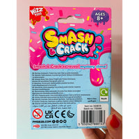 Green Strawberry Smash Crack Fruit crunchy and gooey sensory fidget toy