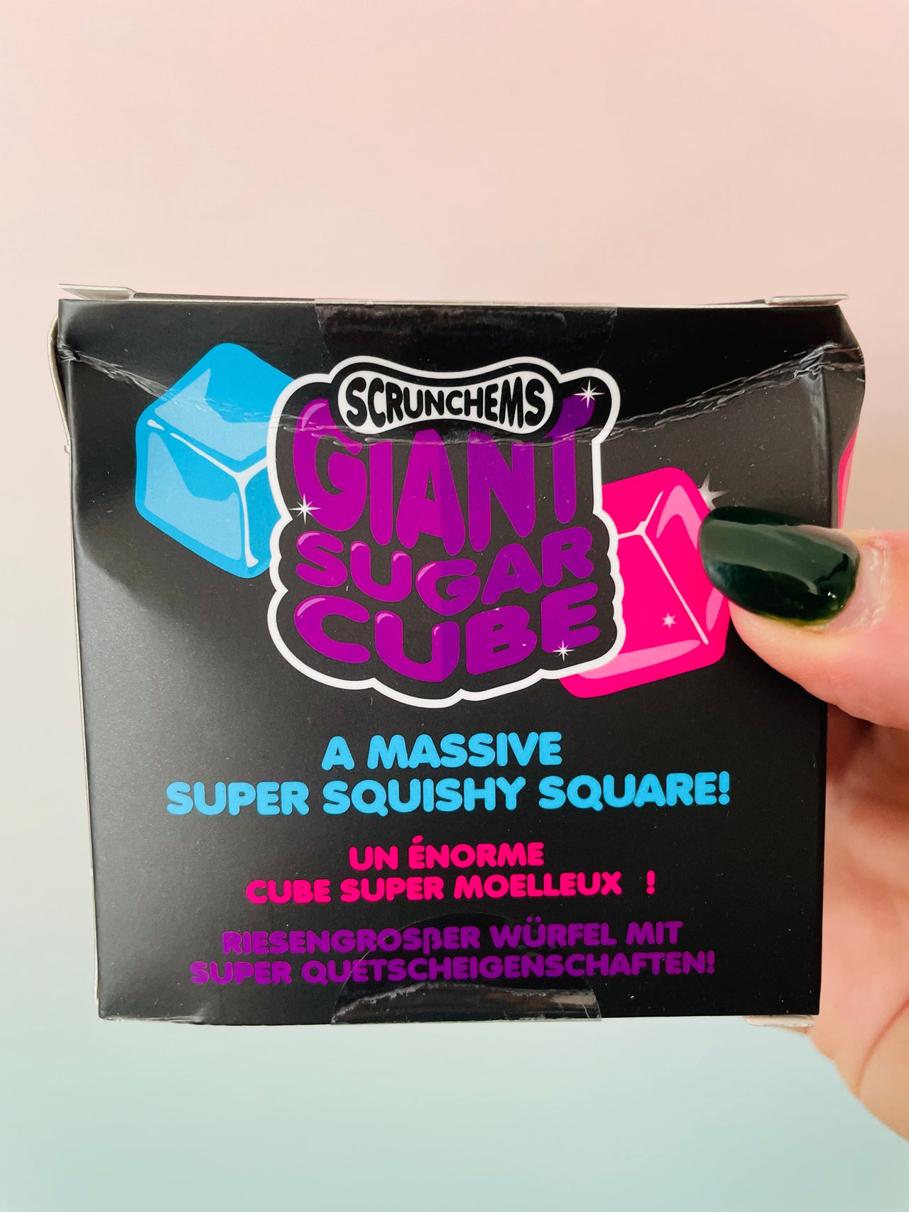 🍬🧊 Scrunchems Giant Sugar Cube | Satisfying Sugar-Filled Squishy