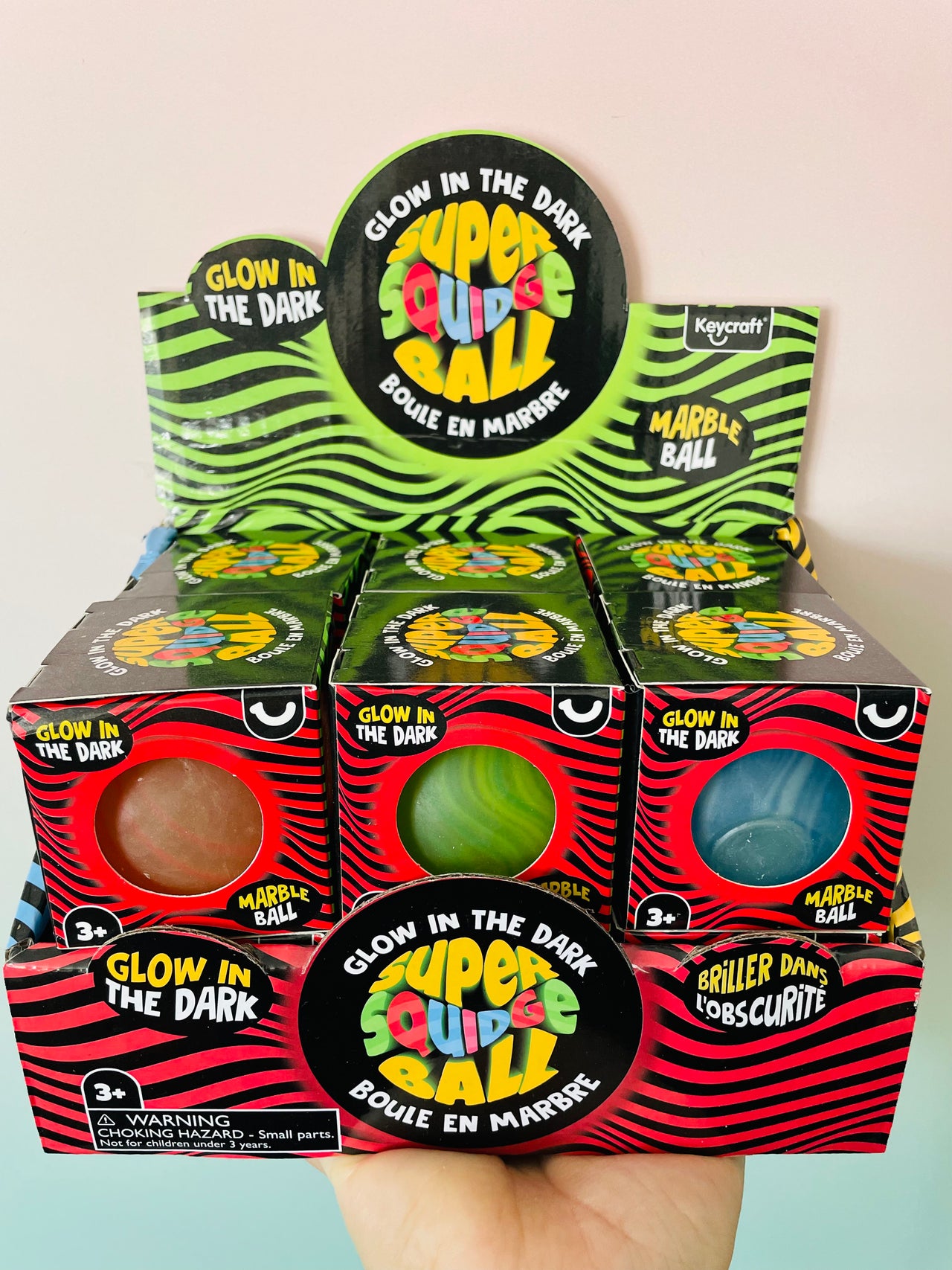 🌌✨ Glow in the Dark Super Squidge Ball | Sensory Fidget Toy