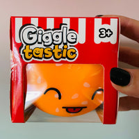 Mega Munch Tongue Out Burger Squishy sensory toy UK