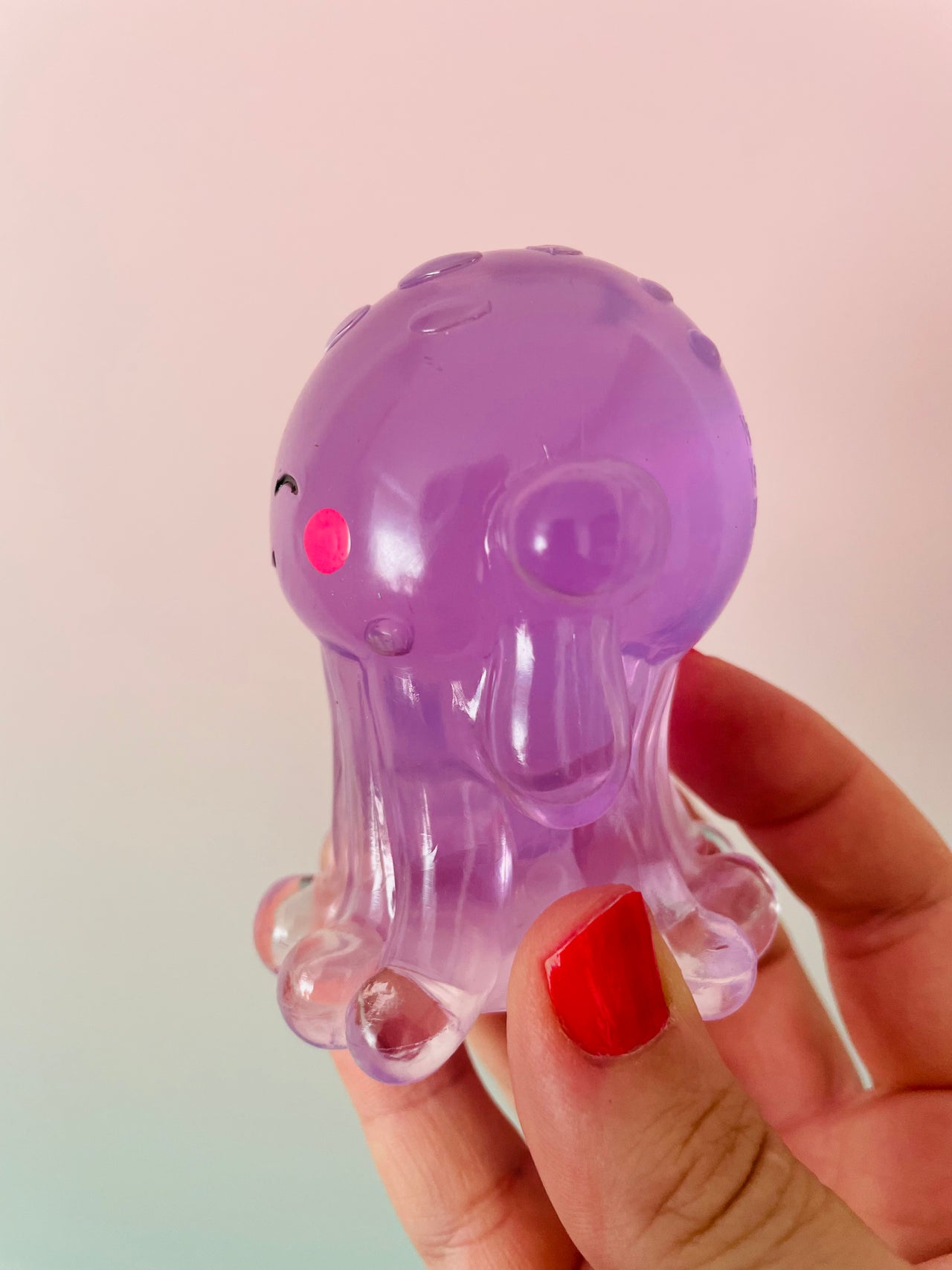 💙🐙 Blue Squeezy Gel Octopus | Soft Gel-Filled Sensory Stress Relief Fidget Toy ✨