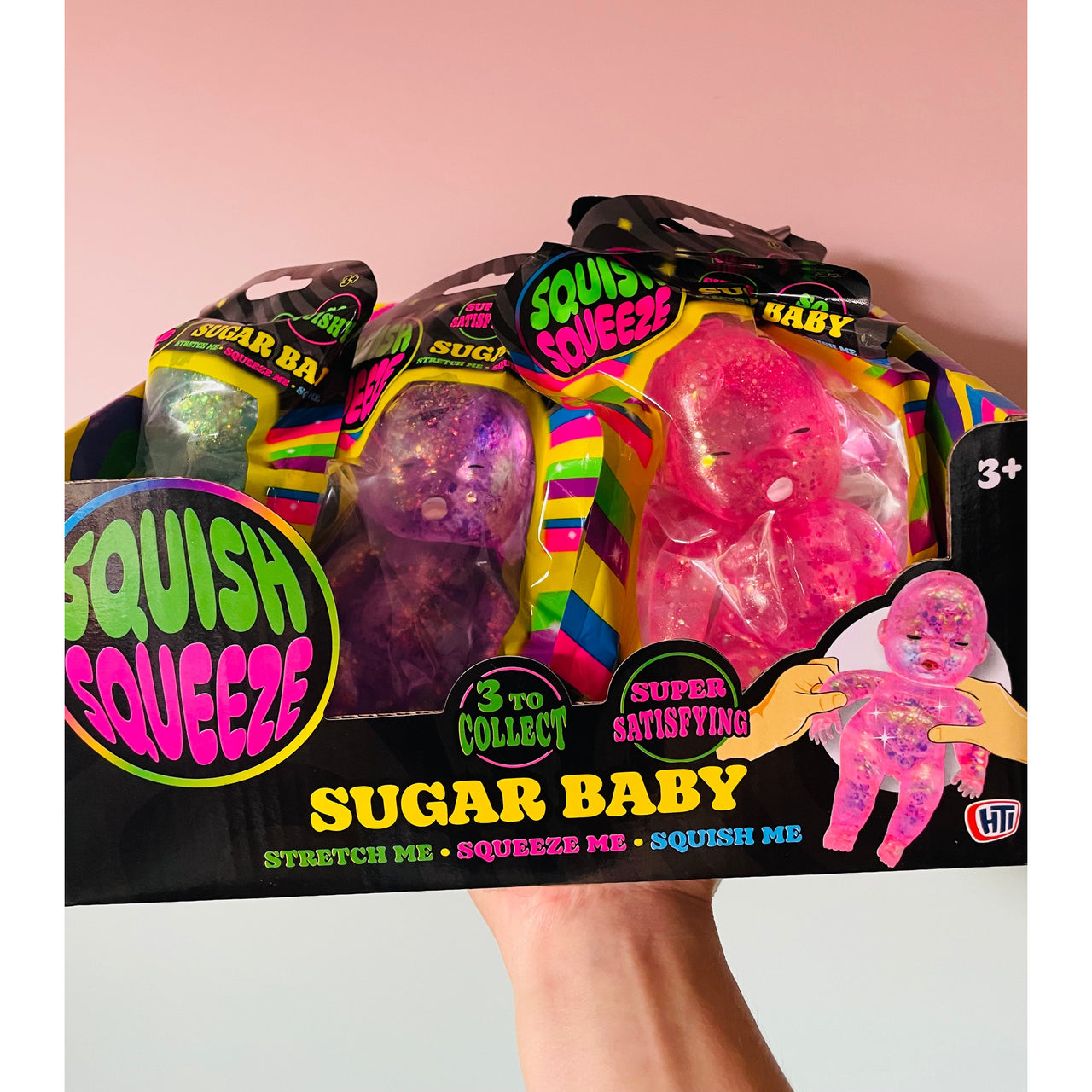 Sugar Baby Squishy glitter sugar-filled sensory toy UK