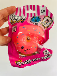 🍩💖 Bright Pink Dough-Nutterz Squishy Donut Toy