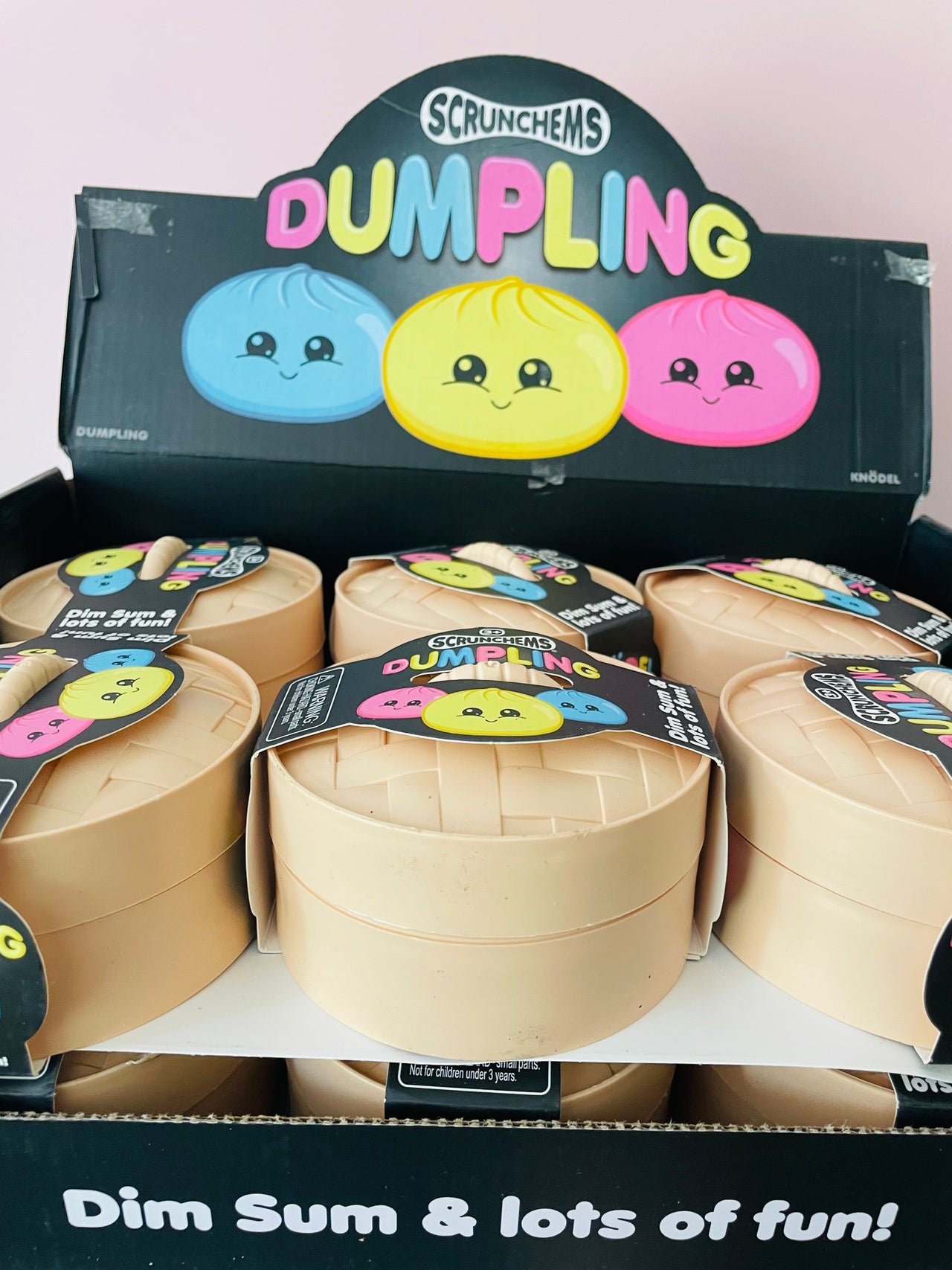 🥟💖 Scrunchems Dumpling Squishy | Soft Sensory Stress Relief Fidget Toy ✨