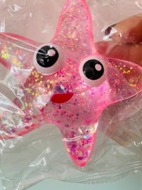 Pink Starfish Squishy - Sugar-Filled Sensory Toy - Neko Squish Co