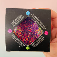 ✨🧊 Scrunchems Glitter Cube | Glitter Sugar Cube Sensory Stress Relief Fidget Toy 🌈