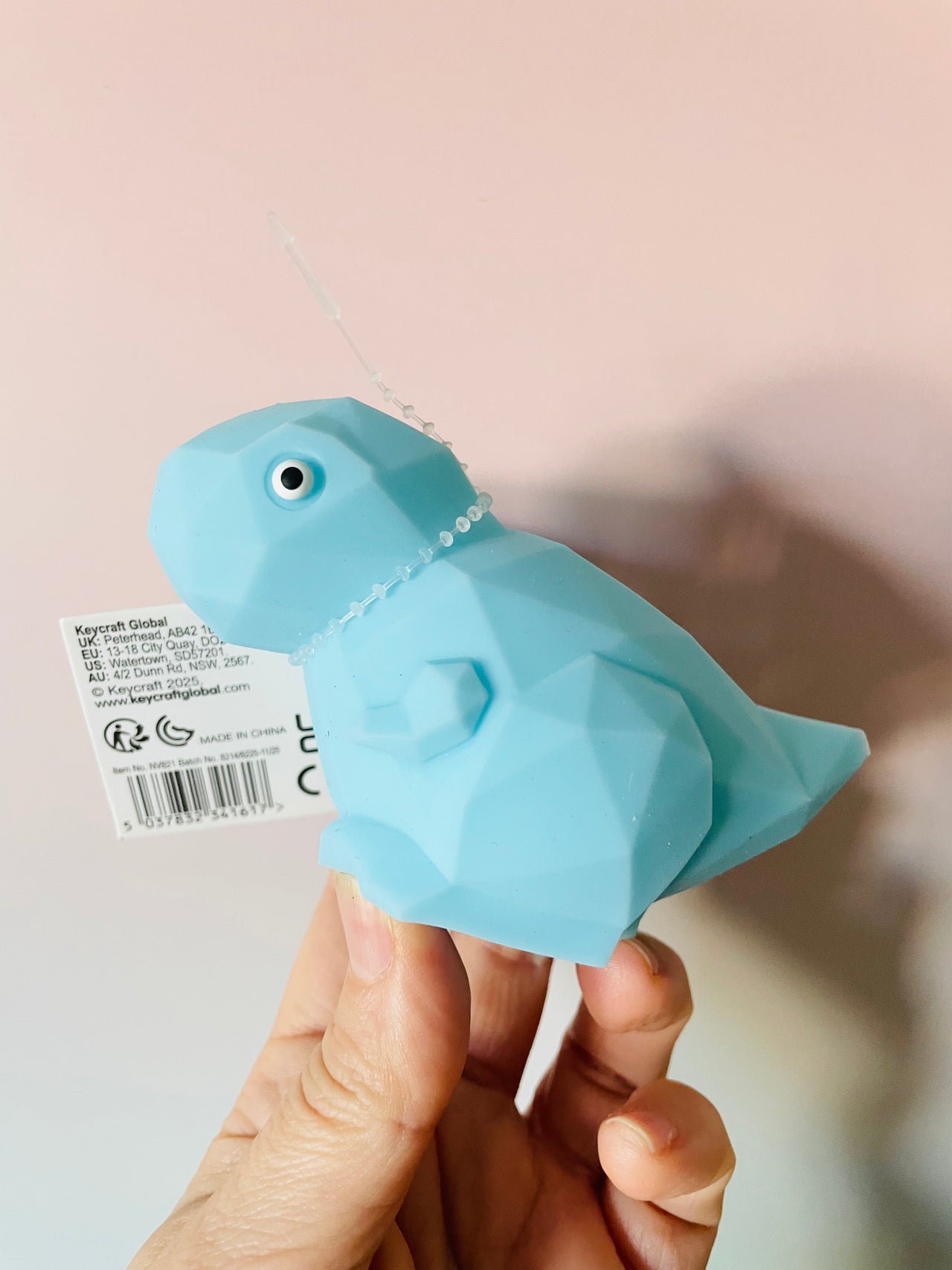🦖💙 Squishy Dinosaur Blue T-Rex Sensory Toy