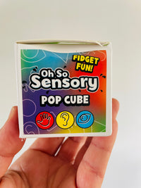 🟩✨ Green Pop Cube Fidget Toy