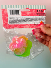 🌈🐾 Jelli Squishi Small Paw Sensory Toy | Pastel Rainbow Jelly Squishy ✨